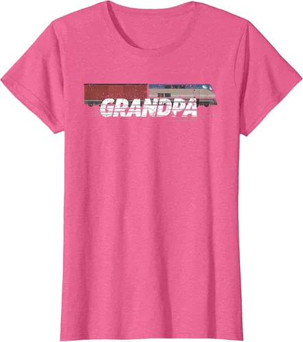Vista 81 de RC Model Train Shirt Grandpa Train Boxcar HO Scale T-Shirt Negro