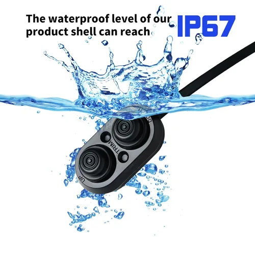 Vista 2 de Interruptor de ajuste para barco, interruptor de ajuste e inclinación Haoguo con IP67 impermeable, adecuado para barcos de pesca, yates, barcos