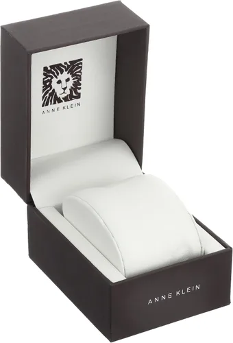 Vista 3 de Anne Klein Reloj con correa de cuero para mujer