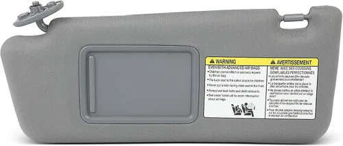 Vista 11 de SCITOO - Conjunto de visera solar para conductor lado izquierdo color beige para Hyundai Elantra sin quemacocos para modelos 2011, 2012, 2013, 2014