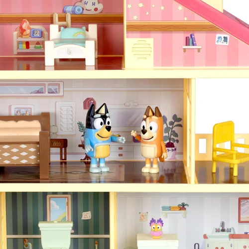 Vista 11 de Bluey Light and Surprise Heeler House, 28 pulgadas de alto, juguete