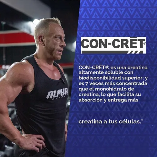 Vista 4 de Alpha Supps Cre X2 Creatina HCL – Fórmula de creatina CON-CRET y mezcla de éster etílico CEE – Alta potencia para un mejor rendimiento y apoyo