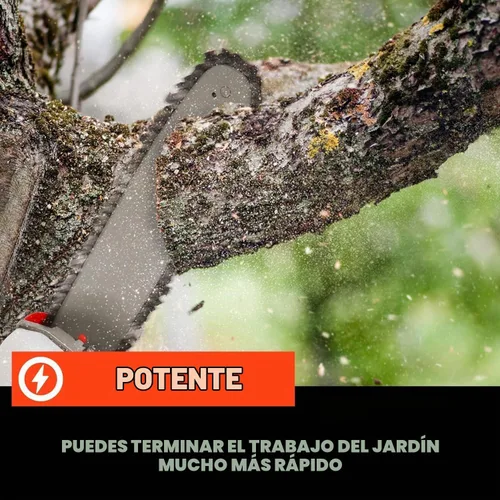 Vista 2 de Sierra de poste de 58 CC alimentada a gas, 2 ciclos a gas con poste de 11.5