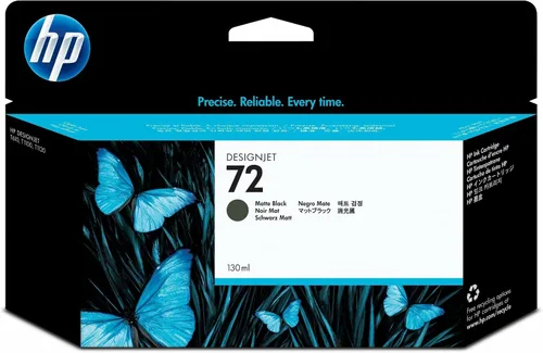 Vista 2 de HP Cartucho de tinta negro mate 72 (C9403A)