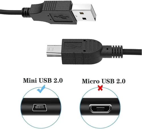 Vista 2 de TI-84 Plus CE Cable de sincronización de repuesto para calculadoras de Texas Instruments, TI-84 Plus, TI-84 Plus C Silver Edition, TI 89 Titanium
