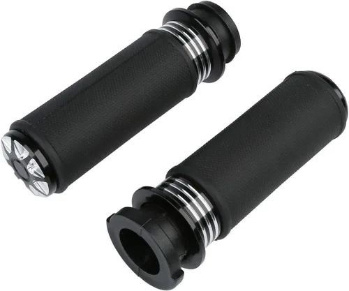 Vista 8 de TCT-MOTORPARTS Agarraderas eléctricas de 1 pulgada para manillar Harley Touring