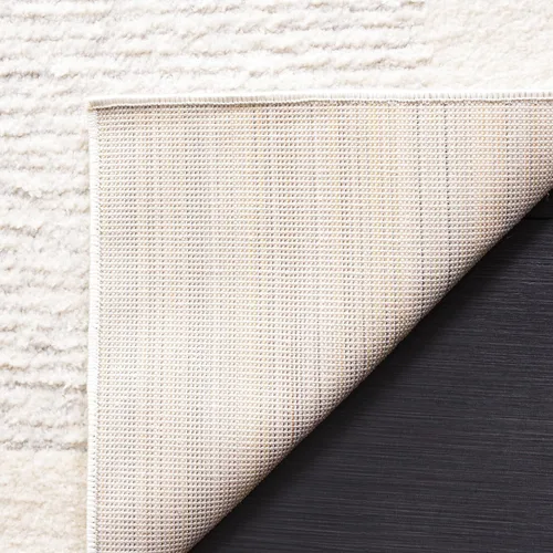 Vista 7 de SAFAVIEH Melody Collection - Alfombra de pasillo de 2 pies 2 pulgadas x 8 pies, color marfil y gris, diseño moderno, ideal para zonas de alto
