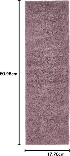 Vista 161 de Unique Loom Studio Colección Solid Shag - Alfombra Urbana Moderna Super Suave y de Felpa