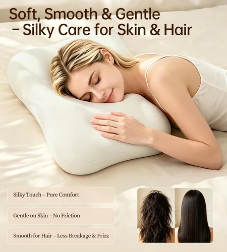 Vista 5 de Funda de almohada refrescante para personas que duermen con calor