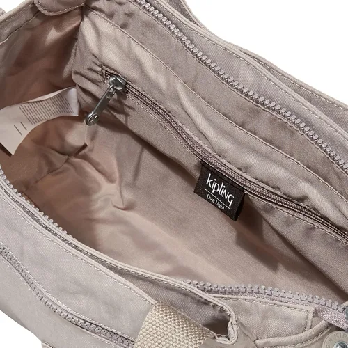 Vista 5 de Kipling Elysia Crossbody para mujer, ligero, bolsillos magnéticos con múltiples compartimentos, bolsa de hombro