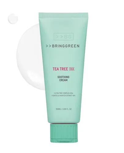 Vista 10 de BRING GREEN Tea Tree Cica Soothing Cream Plus 3.4 fl oz Cuidado de la piel coreano (paquete de 2)
