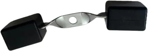 Vista 5 de Protector de protección de carcasa de tambor de goma, protector de borde elástico con soporte de metal de clip fácil, accesorios reductores de ruido