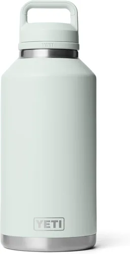 Vista 18 de Yeti Rambler - Termo de 64 onzas, aislado al vacío, de acero inoxidable, con tapa para sorber, color blanco.
