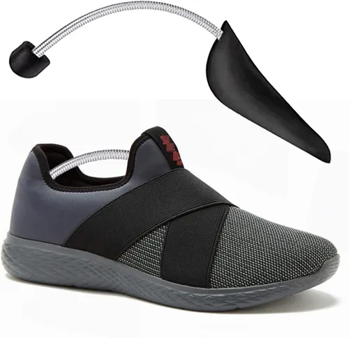 Vista 6 de Árboles de zapatos para zapatillas de deporte Shaper de plástico para hombres zapato ensanchador forma arranque titular prevenir arrugas