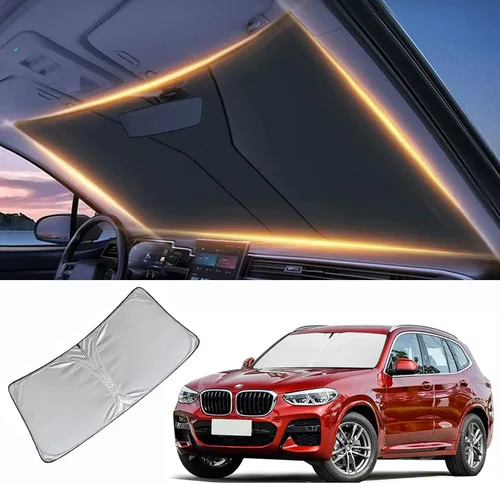 Vista 33 de Parasol para parabrisas delantero, protector de visera, accesorios para automóvil