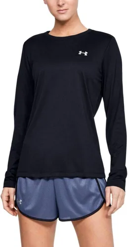 Vista 8 de Under Armour Camiseta de manga larga Tech Crew para mujer