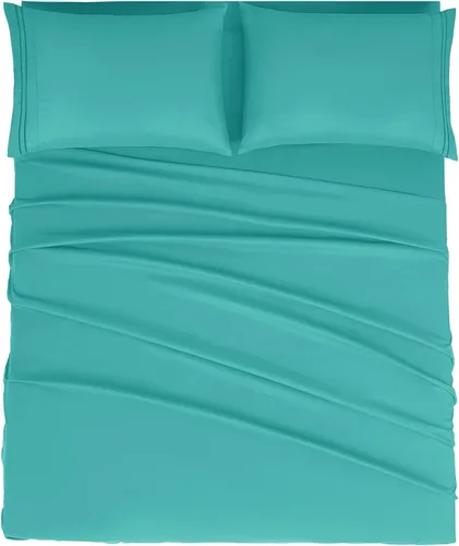 Vista 67 de Mejoroom Juego de sábanas tamaño individual – Sábanas individuales de Hotel Collection – Sábanas y fundas de almohada con sábana bajera de bolsillo
