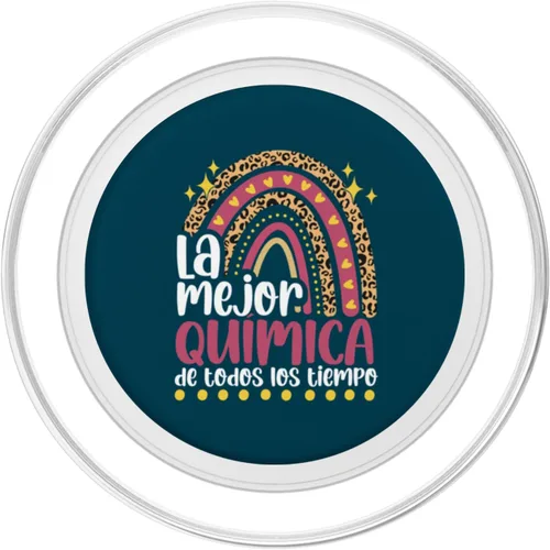 Vista 2 de La Mejor Química Divertido Mujer Regalo para una Quimica PopSockets MagSafe PopGrip for iPhone