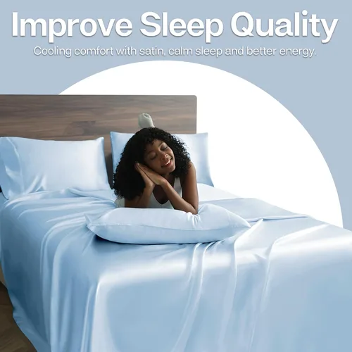Vista 228 de MR&HM - Funda de almohada de satén