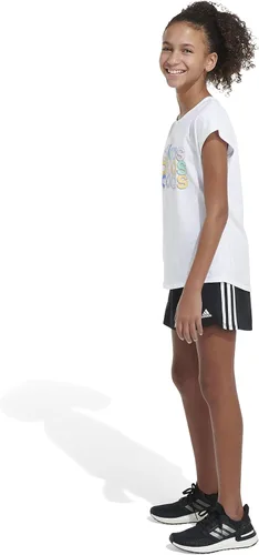 Vista 5 de adidas Camiseta de manga casquillo con logotipo novedoso