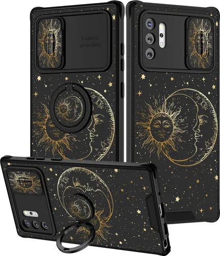 Vista 17 de Funda 2 en 1 para Samsung Galaxy S23 Ultra Flamingo para mujeres y niñas, diseño femenino de flamencos con cubierta deslizante para cámara y soporte