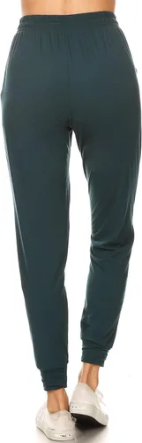 Vista 3 de Leggings Depot - Pantalones deportivos de calce relajado para mujer, con bolsillos y puños, ideales para yoga y entrenamiento