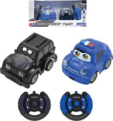 Vista 28 de LEXiBOOK - Crosslander Luminous Terrain Car, control remoto de muñeca, recargable, kit de acción electrónica, blanco/naranja