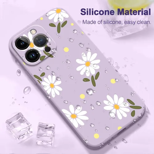 Vista 6 de LEECG Funda para iPhone 12 Pro Max, diseño creativo con estampado floral de mariposa de astronauta, funda de teléfono antiarañazos, forro