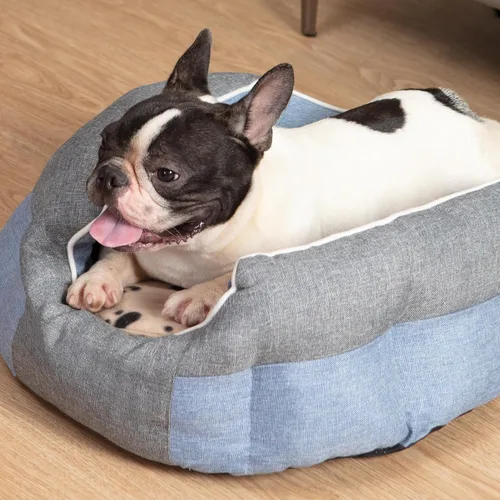 Vista 8 de Cama para mascotas, con almohadilla de calefacción para calentar en microondas