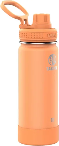Vista 21 de Takeya Actives Botella de Agua con Tapa de Boquilla, Botella con Doble Aislamiento de Acero Inoxidable, Apta para Lavavajillas y Sin BPA, Botella