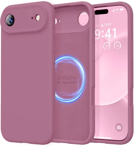 Vista 355 de LOVE 3000 Diseñada para Funda iPhone Air, Silicona Premium [Compatible con Magsafe][Forro de Microfibra Suave Anti-Rayones] Funda Protectora