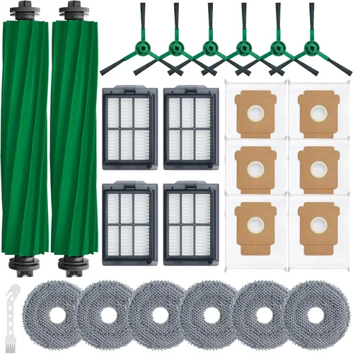 Vista 8 de Paquete de 16 bolsas de polvo combinadas Plus 405 para Roomba Essential Q0520/Plus 405 Combo/Plus 505 Combo/Plus 504 Vac/Y0140