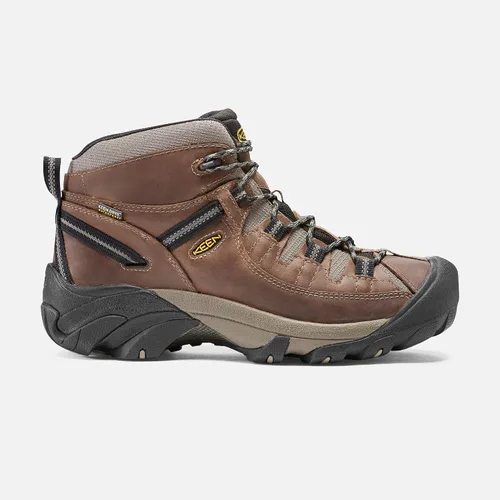 Vista 2 de KEEN Targhee II Botas de senderismo impermeables para hombre, AlcatrazFired Brick