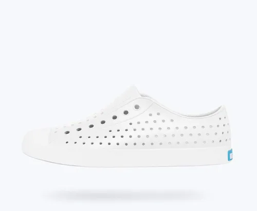 Vista 8 de Native Shoes, Jefferson, Zapatilla ligera para adultos, Shell White Solid '14, 12 Women10 Men