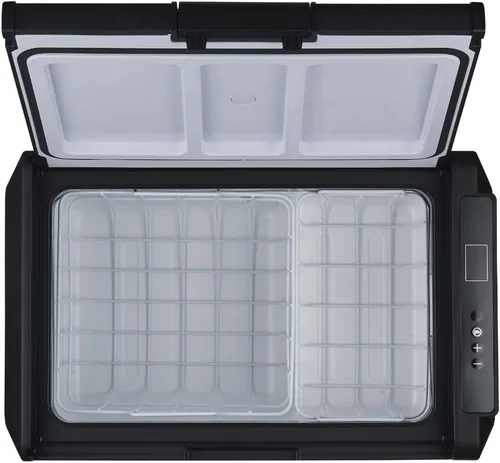 Vista 7 de Explorer Bear Refrigerador de 12 voltios 12 V refrigerador de coche 12/24 V CC 110-240 V CA congelador portátil compresor enfriador 0℉-50℉ 3 años