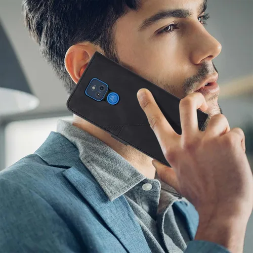 Vista 8 de LEMAXELERS Funda tipo cartera para iPod Touch 5, iPod Touch 7 con tapa magnética de piel sintética con tarjetero y función atril, protección a