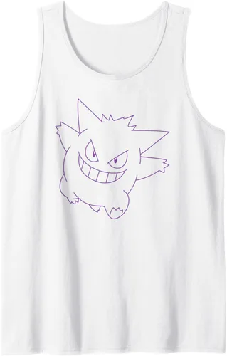 Vista 3 de Pokémon Gengar Big Face Tank Top