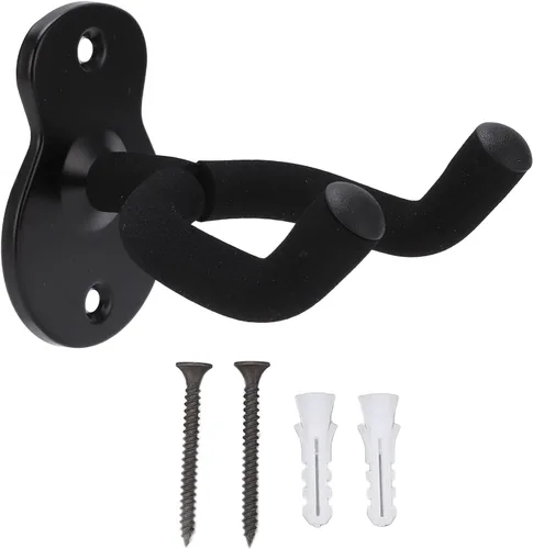Vista 11 de Guitar Wall Mount Hanger Hook Holder, Space Saving (Rose Gold)