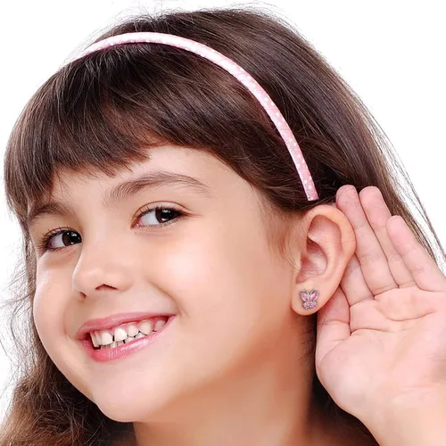Vista 4 de Bestyle Collar con dije de mariposa con piedra natal de plata para mujeres, delicado y lindo regalo de joyería de mariposa para mujeres