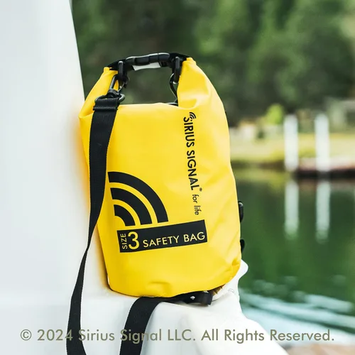 Vista 9 de Sirius Signal SB-3L Kit de Bolsa Seca SOS de Seguridad Náutica y Emergencia para Kayaks, Barcos y Embarcaciones de Remo - Aprobado por USCG