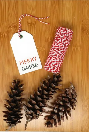 Vista 6 de K-Kraft Papel de regalo Red Bakers Twine 3 rollos – 120 pies cada uno – 360 pies en total