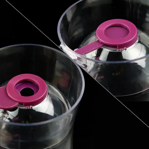 Vista 5 de Dispensador de masa para panqueques - Dispensador separador de masa, dispensador de mano para cupcakes, embudo de masa, taza de medición