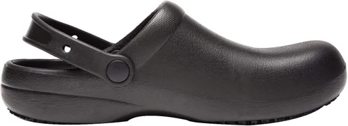 Vista 2 de Zapatos de cocina resistentes al agua para cocinero de enfermería y cocina, jardín, baño, antideslizantes, zapatos de trabajo de seguridad