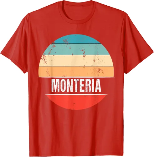 Vista 29 de Camiseta Montería Colombia City Trip, Negro