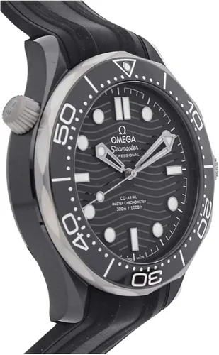 Vista 3 de Omega Reloj cronómetro automático con esfera negra 210.92.44.20.01.001, Buceador