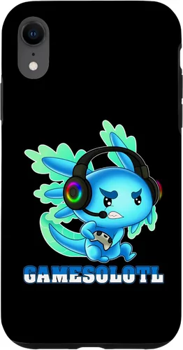 Vista 25 de Gamesolotl Gaming Gamer Axolotl Case for iPhone 17
