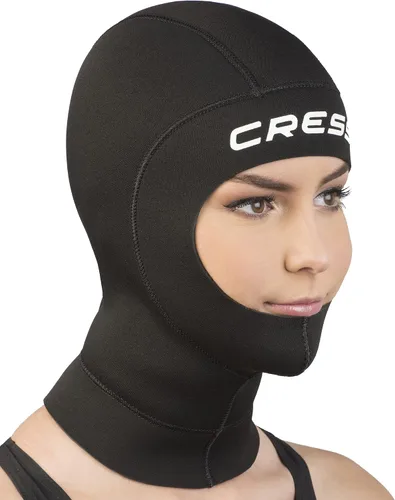 Vista 4 de Capucha de buceo unisex de neopreno para adultos - Multiespesor 7/0.197 in - Buceo, snorkel, surf - Solo Flex: Diseñado en Italia por Cressi