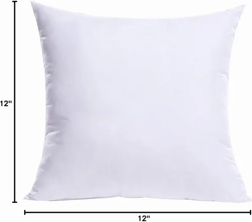 Vista 8 de MIULEE - Relleno de cojín cuadrado, cojín decorativo para cama, sillón y sofá, 12 x 12 pulgadas