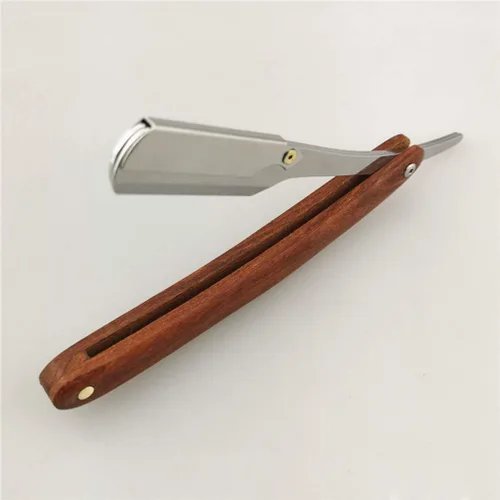Vista 5 de Beaupretty Maquinilla de afeitar manual para hombre, afeitadora segura para barba, patillas y pelo corto y fino