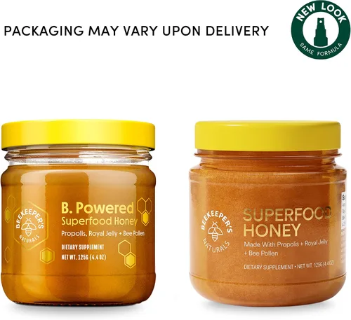 Vista 4 de BEEKEEPER'S NATURALS B.Powered - Alimenta tu cuerpo y mente, ayuda con el apoyo inmunológico, claridad mental, energía mejorada y rendimiento